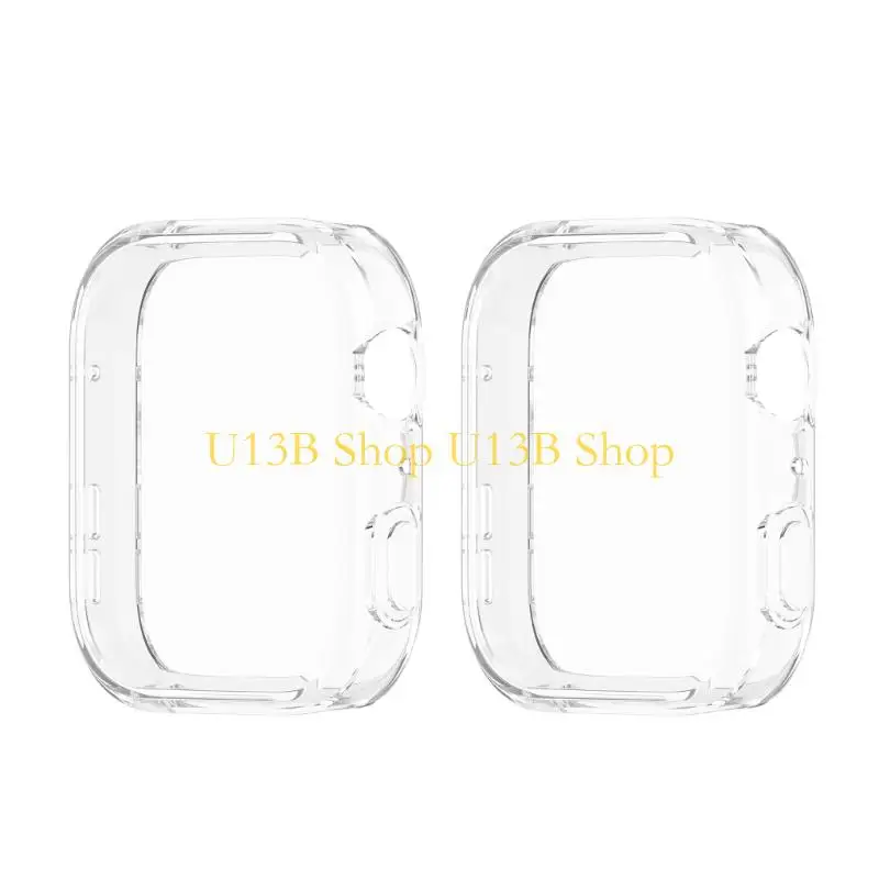 U13B Fashion Full Cover Protective Case TPU Cover for Watch Fit 5 Smartwatch