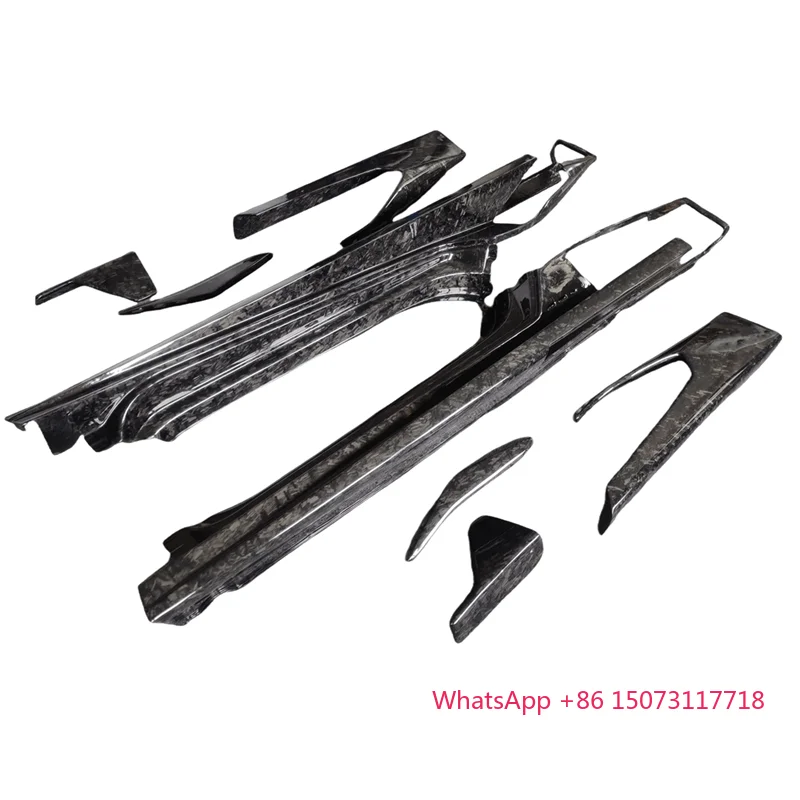 

Forged Carbon Fiber vortex Enhanced M-style Side Skirts for the New Huracan Lp610-lp580