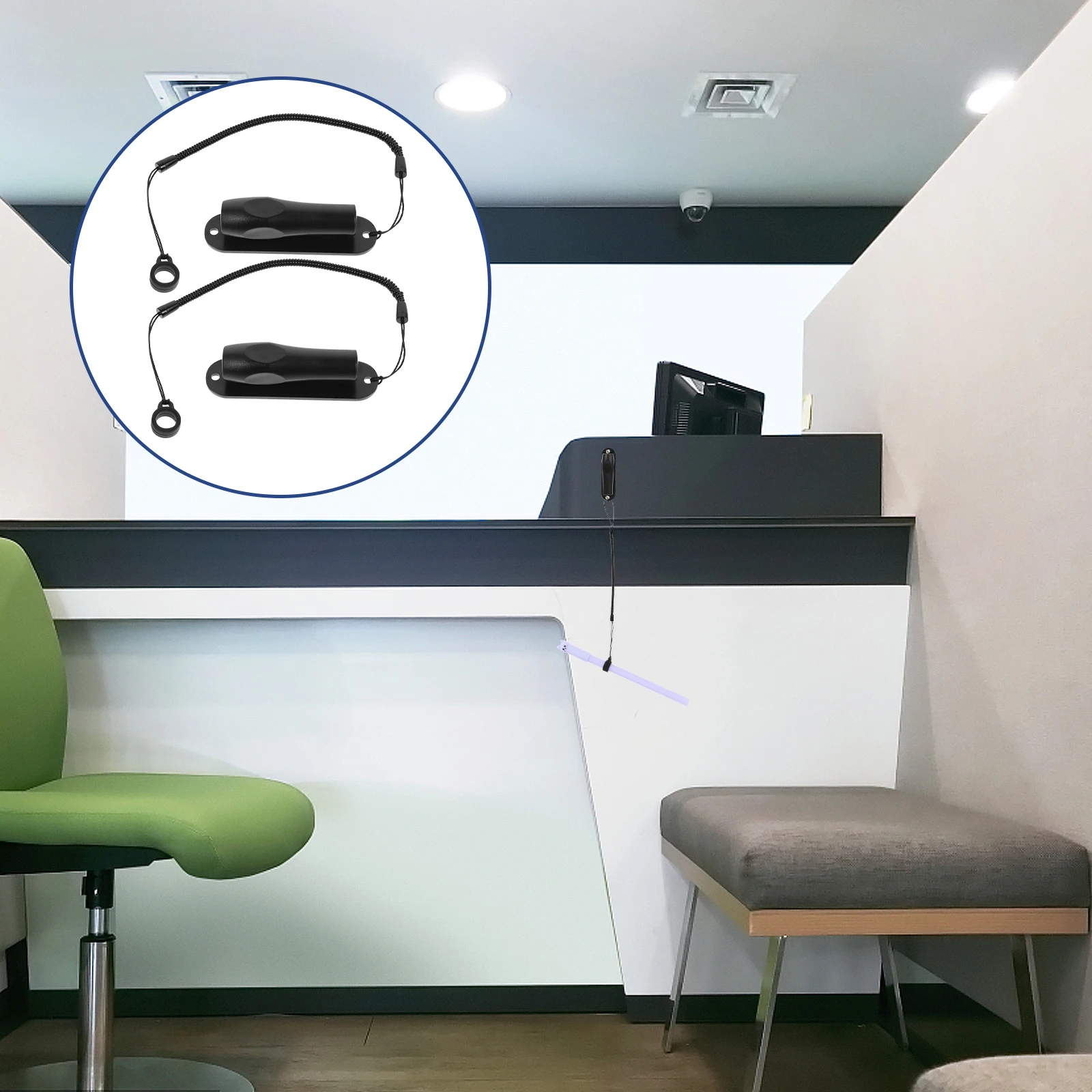 

2Pcs Anti Lost Lanyard for Stylus Pen Spring Rope with Base Pen Lanyard Strap for Writing Tablet Accessories Anti Lost Rope