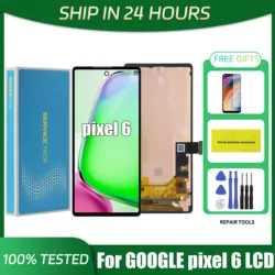 For Google Pixel 6 6.4''For AMOLED Google Pixel 6 GB7N6 G9S9B16 G9S9B LCD Display Touch Screen Digitizer Assembly Replacement