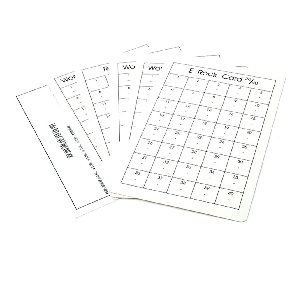 1pc Vision Training Ball ±100° Adjustable Plastic Ophthalmic Flipper For Myopia Eye Test Tool Lightweight Ophthalmic Training