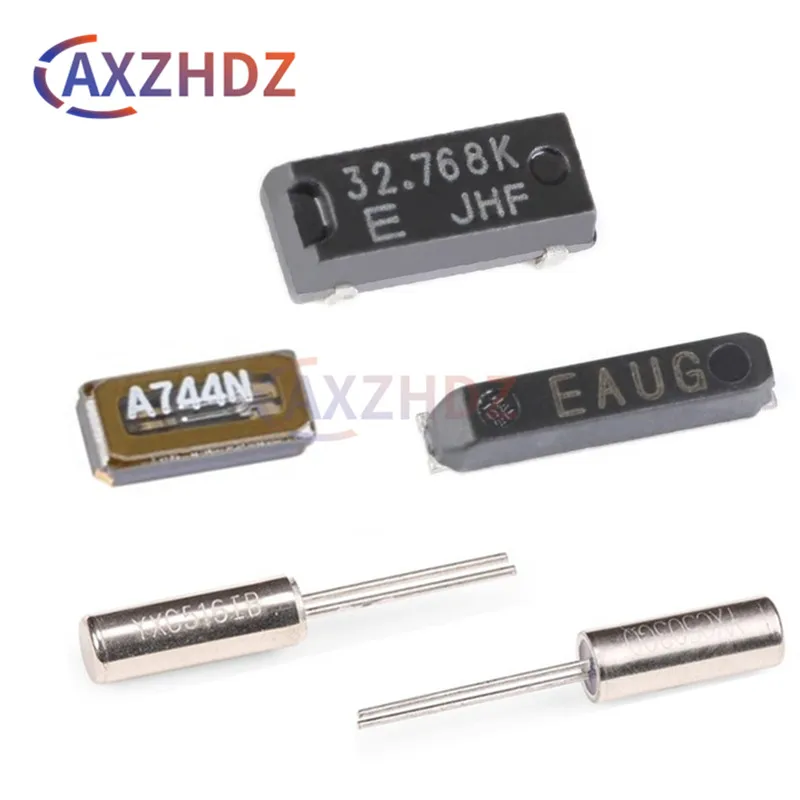 10PCS 32.768KHZ FC-135 MC-146 MC-306 2*6 3*8MM DIP SMD 3215-2P 3.2*1.5/3.2*8/1.5*7MM Passive Crystal Oscillator