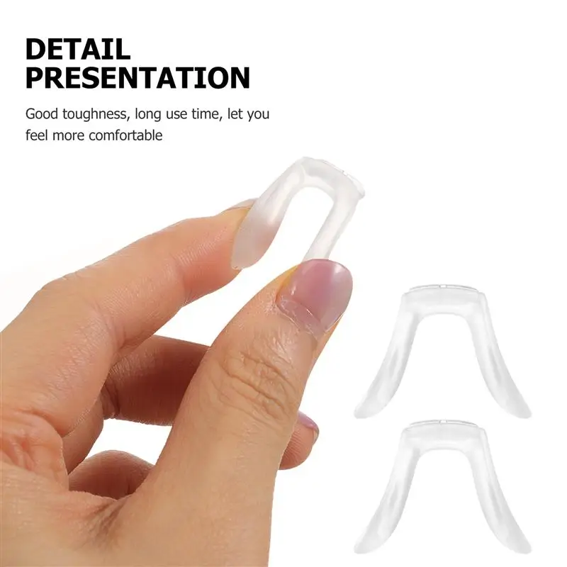 

3pcs Silicone Eyeglasses Nose Pads Conjoined Glasses Nose Pad Eyeglasses Anti Slip Holder Eyewear Accessories For Glasses