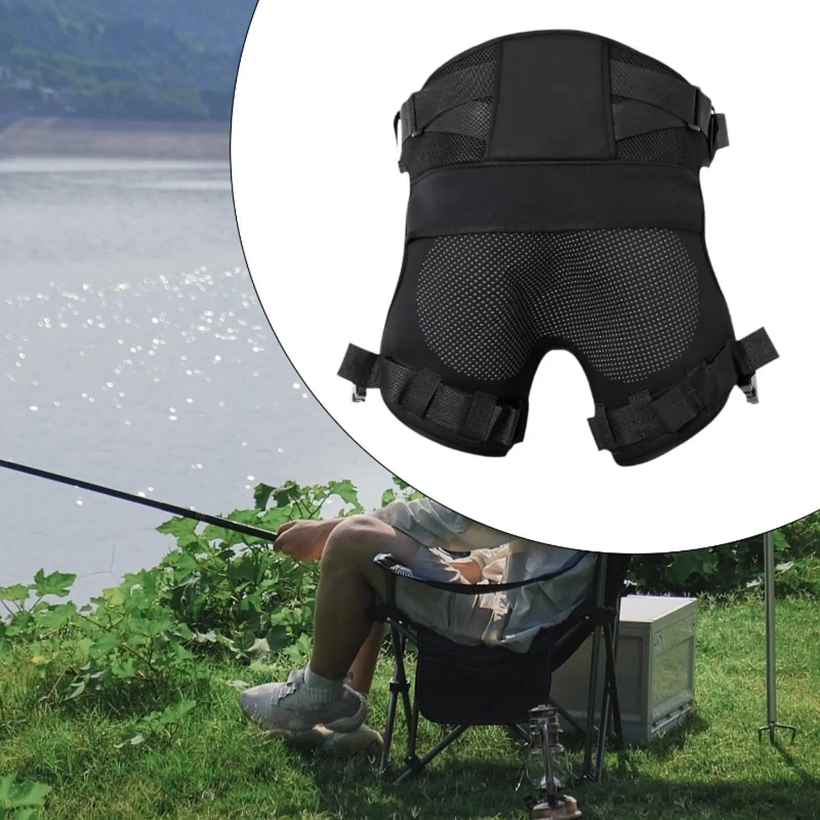 Fishing Cushion Wear Resistant Buttock Protection Shorts Fishing Hip Pad