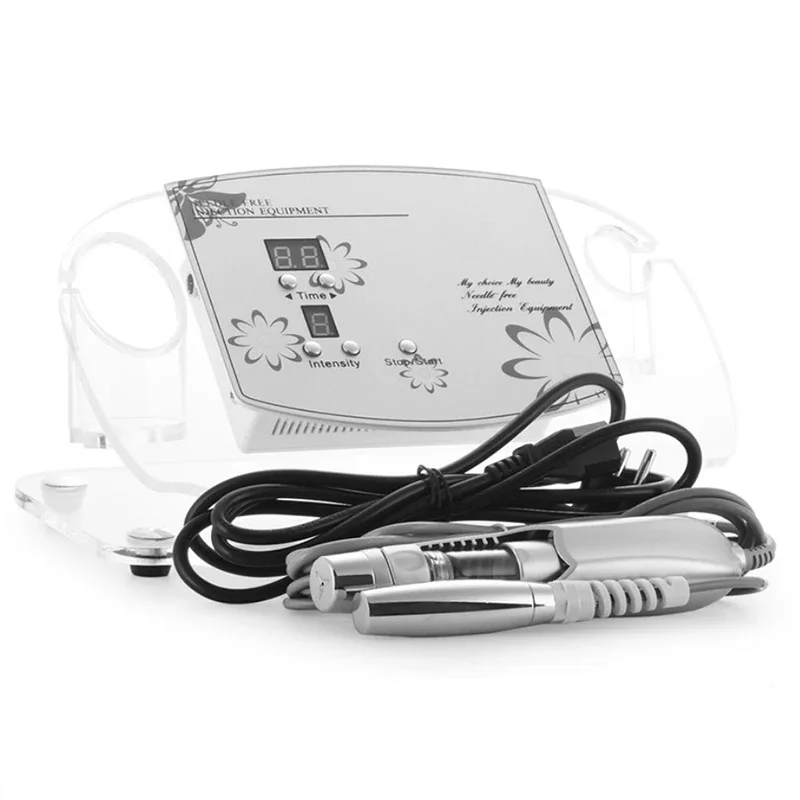 Ultrasonic no needle micro electric waves face lift clean tender skin hairdressing apparatus