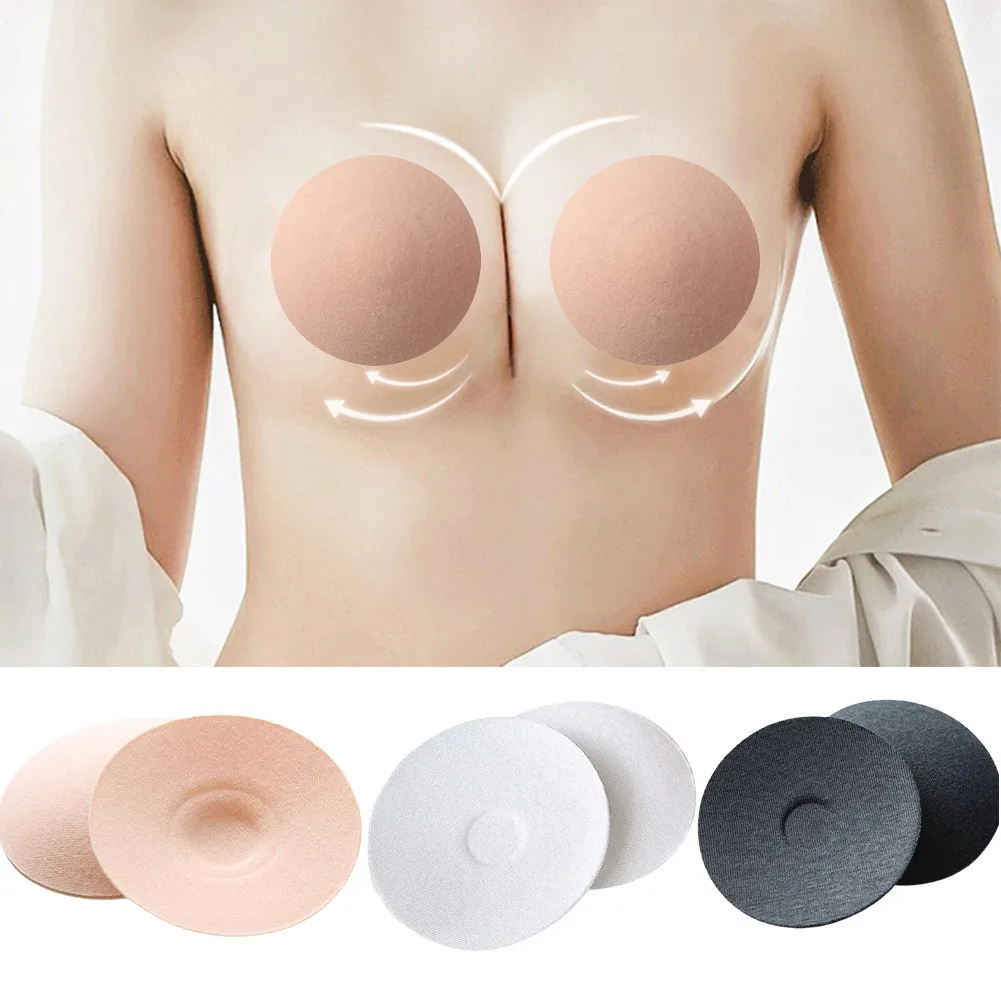 

Invisible Chest Patch Cotton Chest Stickers Intimates Accessories Ultra-thin Breast Pasties Stickers 1pair Breathable Chest Pad