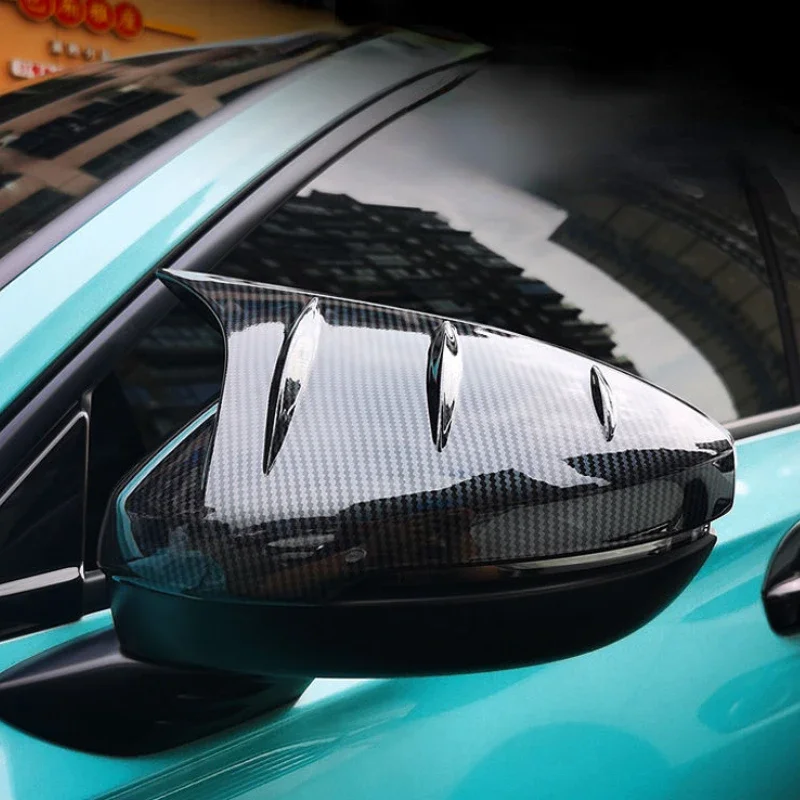 

For Honda Civic 2022-2024 ABS Carbon Fiber Car Rearview Mirror Cap Cover Trim Sticker Car Accessories