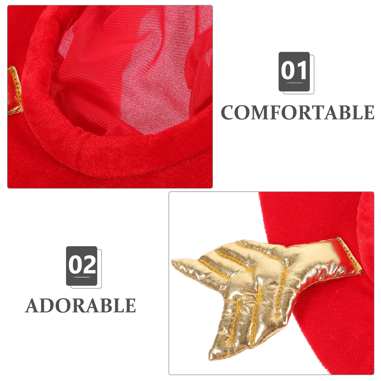 

1pc Heart Headdress Valentine'S Day Hat Lightweight Party Headwear Love-Themed Hair Accessory Wedding Cosplay Photo Prop