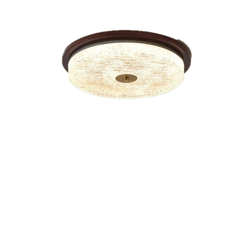 

American retro bedroom ceiling lamp, new Chinese style, simple, warm and light luxury
