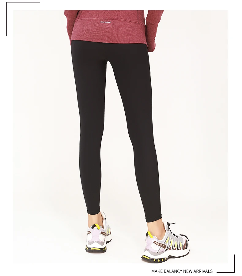 سراويل يوجا عالية الخصر - قماش عالي الدعم وجيد التهوية. مثالية لليوجا وصالة الألعاب الرياضية والبيلاتس. ك0011