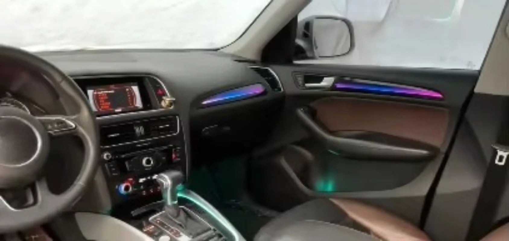 Car LED Atmosphere Light Bar Strips Ambient Symphony Interior Decoration Lights  Multiple Colors IP67 Waterproof