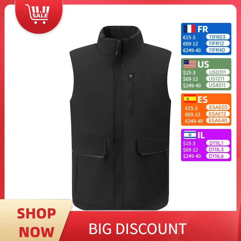 

Спортивная куртка на открытом воздухе, жилет, ветрозащитный, водонепроницаемый и устойчивый к царапинам мужской жилет с логотипом и текстовым изображением, модная универсальная простая персонализированная одежда на заказ