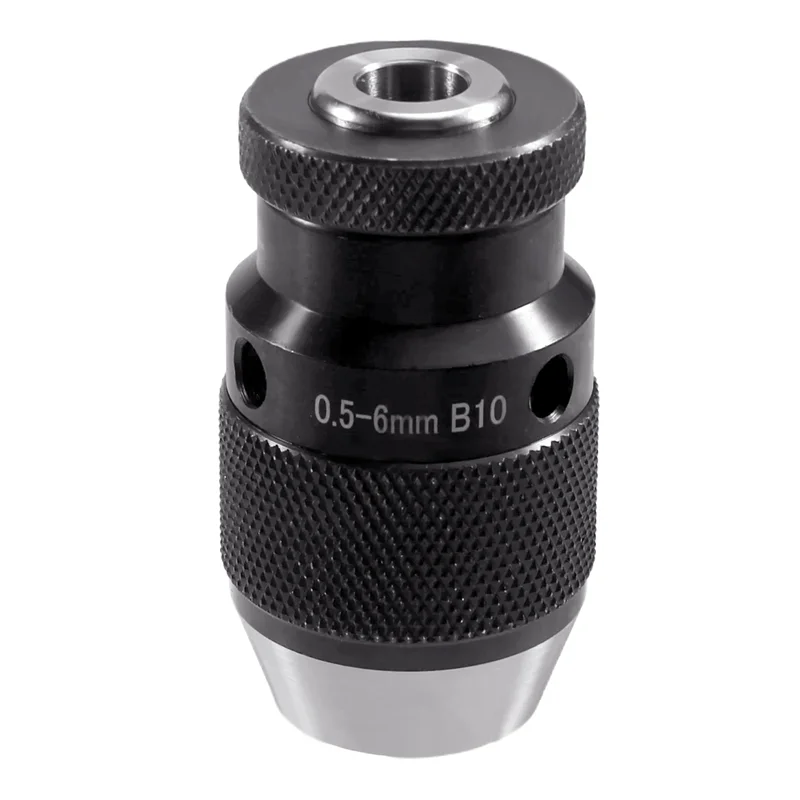 YLS-B10 0.5-6MM Precision Automatic Drill Chuck, Self-Tightening Collet And Tool Holder Bracket