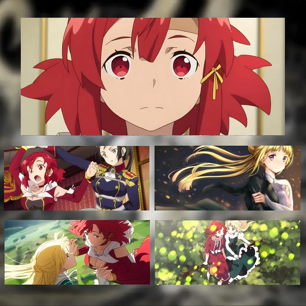 Brave Magical Anime I-Izetta The Last Witch Mouse Pad Large Thick Desk Pad Stitched Edges Gaming Mouse Mat for PC