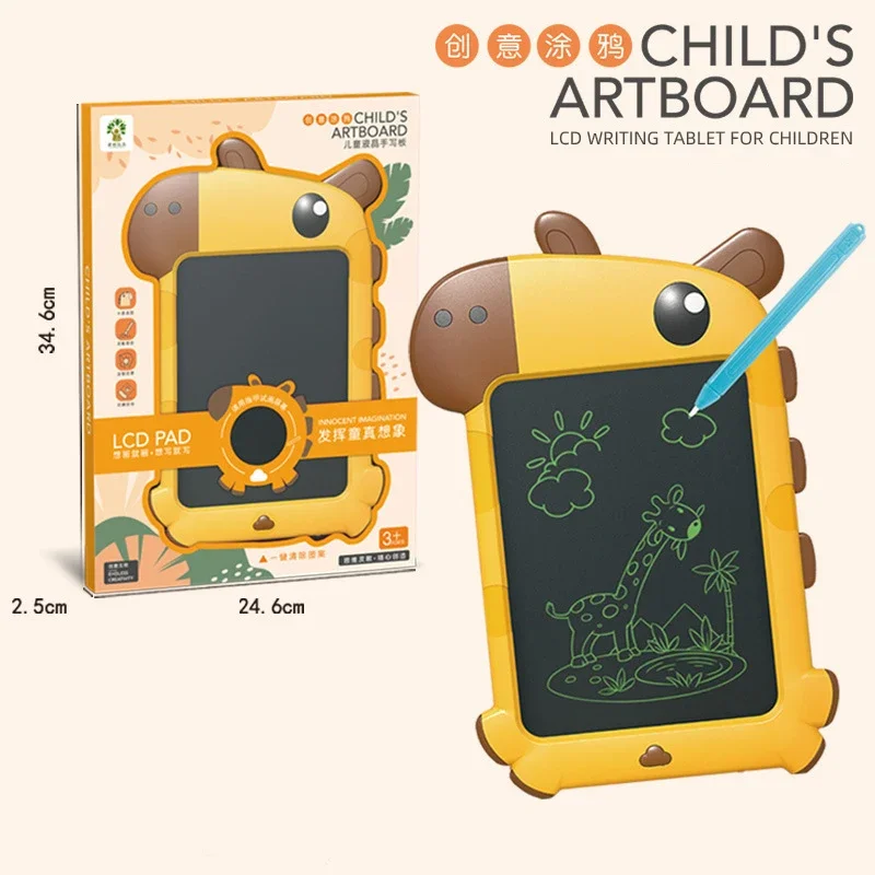8.5 بوصة الكرتون تابلت للكتابة قابل للمسح رسم خربش لوحة الشاشة طفل رسم الفن Scribbler لوحة ألوان لعبة تعليم ما قبل المدرسة #4