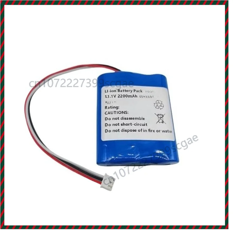 2pcs Li-ion Battery Pack ICR18650 2200mAh 11.1V For Maidikang MDK MS31 Infusion Pump