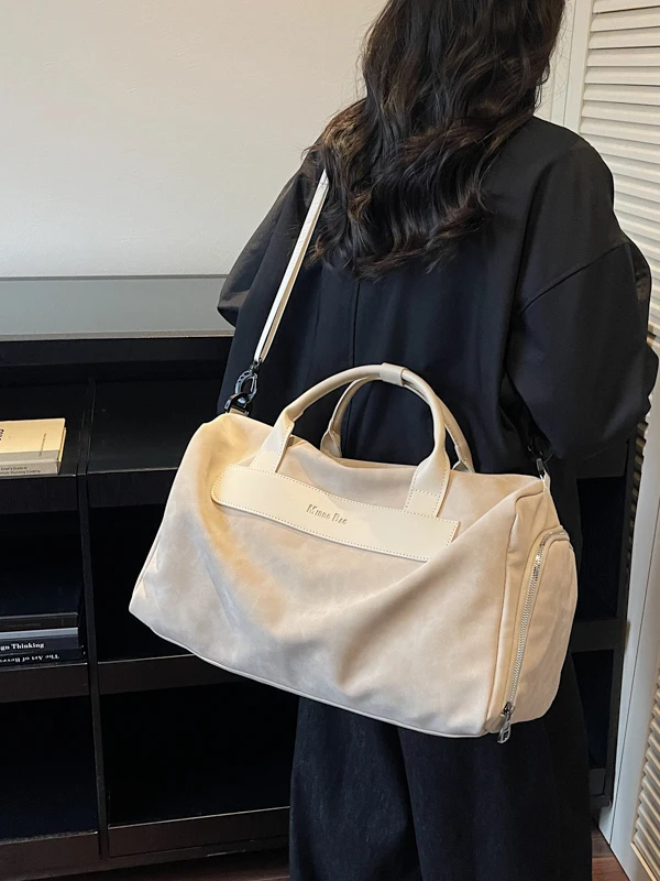 

Женская дорожная сумка большой вместимости, портативный легкий водонепроницаемый чемодан для ор-подростков, очень сумка для аэропорта Che-In...