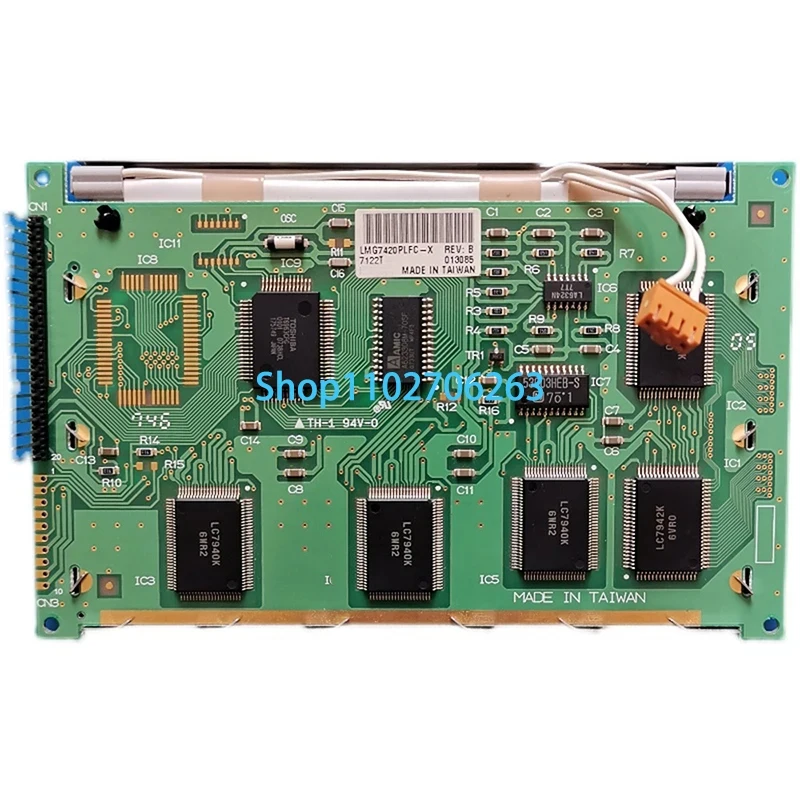 Imagem -03 - Painel de Tela Lcd Led Azul Ccfl Lmg7420plfc-x Lmg7420plfc x Rev.a Rev.c 5.1 240x128