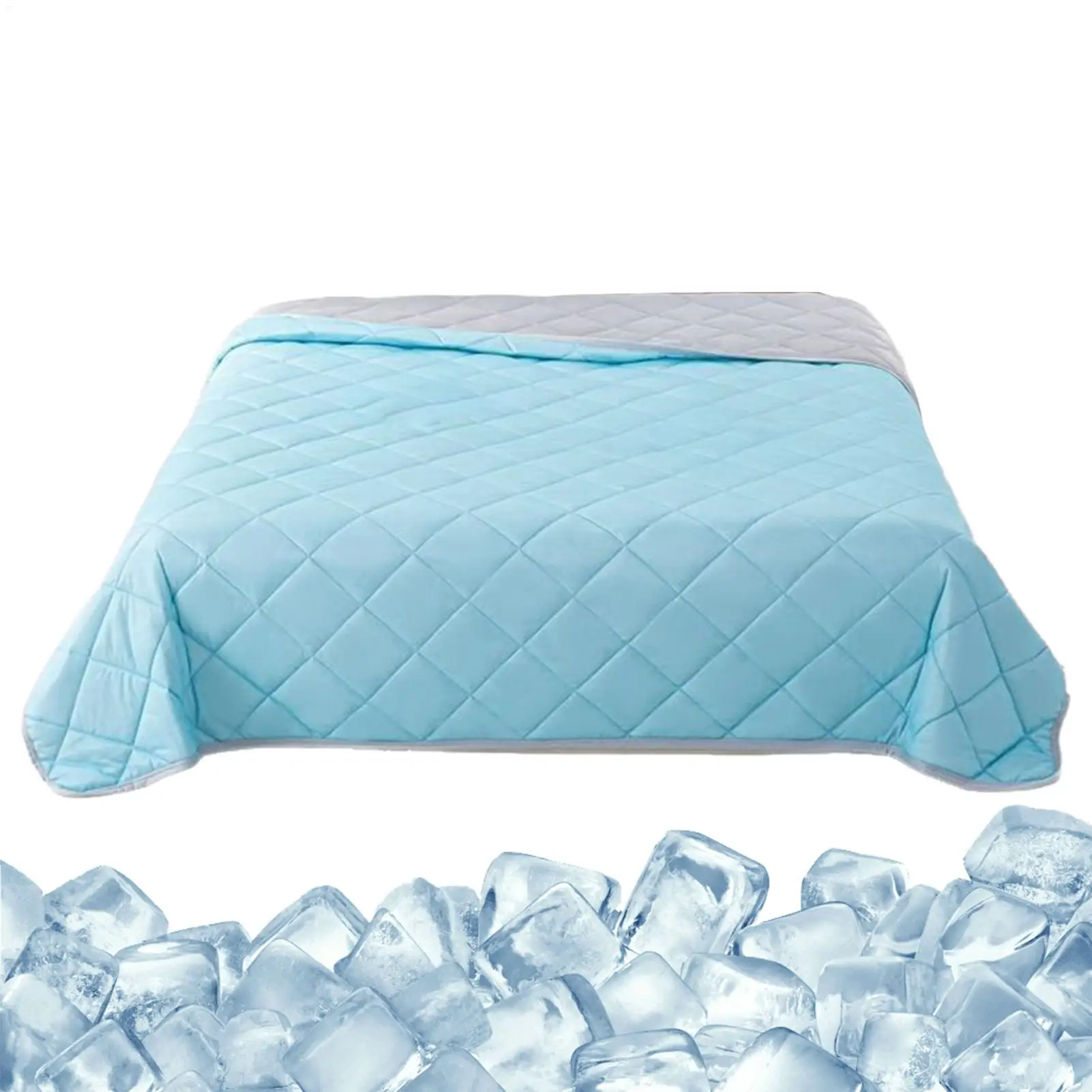 

Cooling Blankets Breathable Summer Throw Blanket Skin-friendly Comforter Keep Body Cool For Hot Weather Camping Travel Bedroom