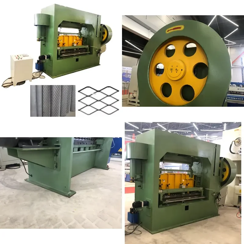 Automatic Expanded Mesh Machine for Steel Stainless Steel Aluminum Sheet Production