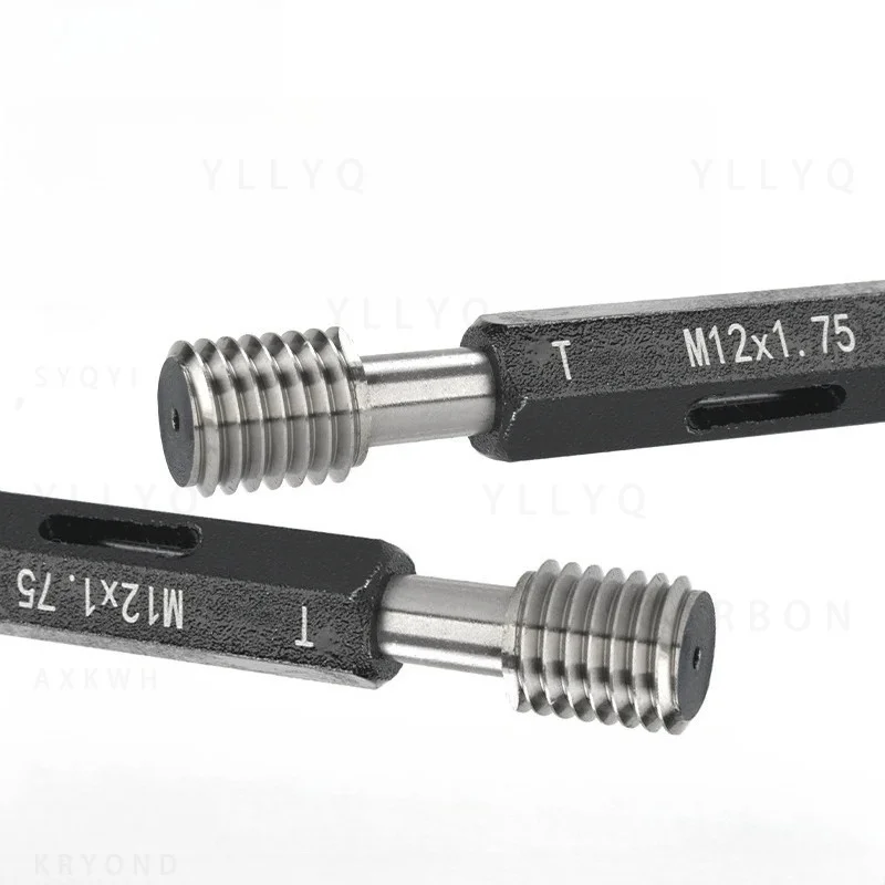 1PCS 6G M44-M51 Steel Metric Fine Thread Plug Gauge High Quality Measure Tool X0.5/0.75/1.0/1.25/1.5/2.0/3.0/4.0/4.5/5.0