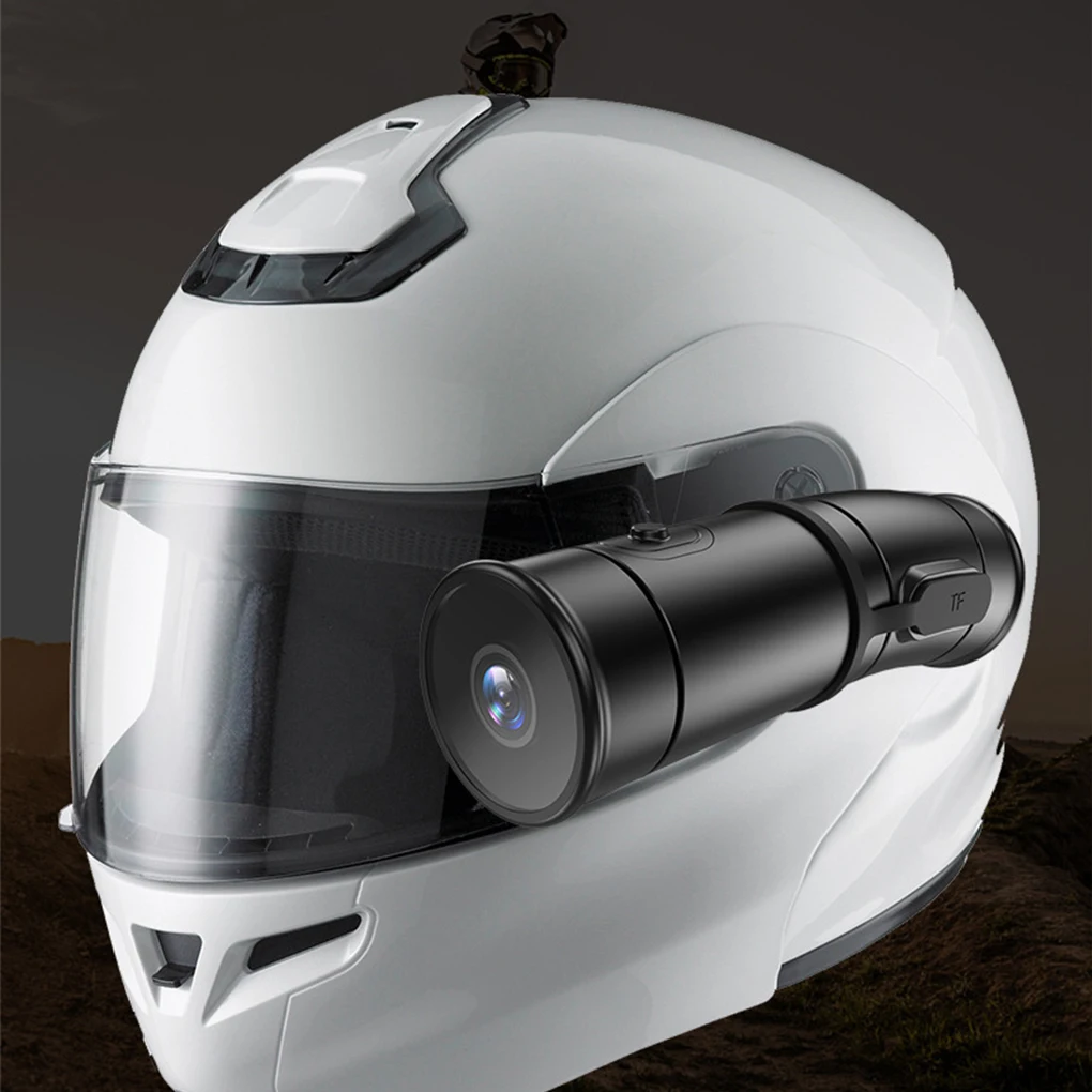 Kamera Helm Full HD 2K WiFi Dual UHD Wearable Sepeda Motor Aksi Cam Tahan Air DVR Dash Cam Vlog Perekam Video