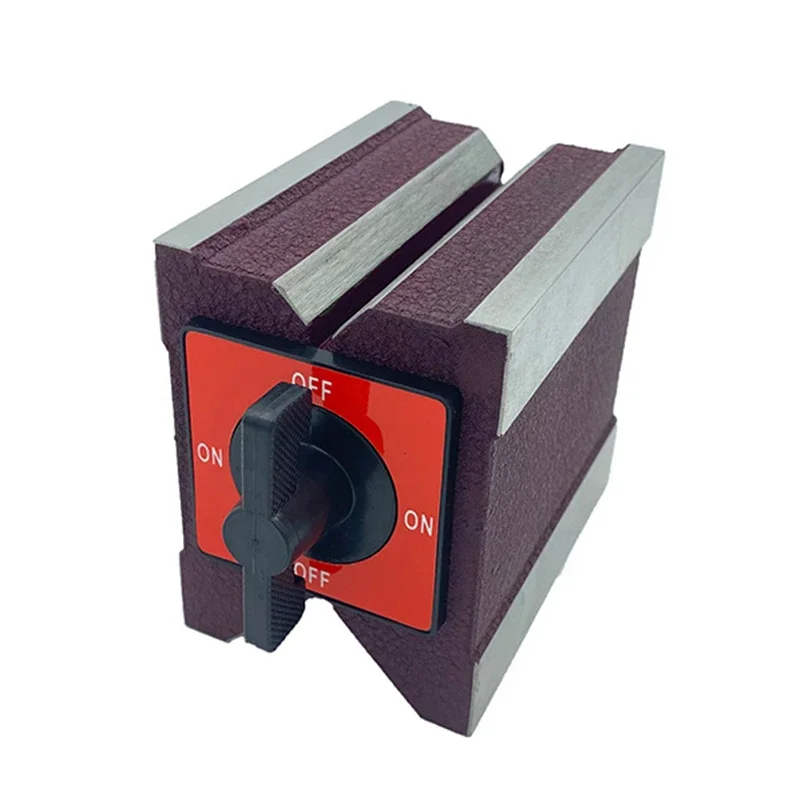 Switch-Type Magnetic Triangle Table Magnetic Base V-Block Right-Angle Base V-Shaped Frame