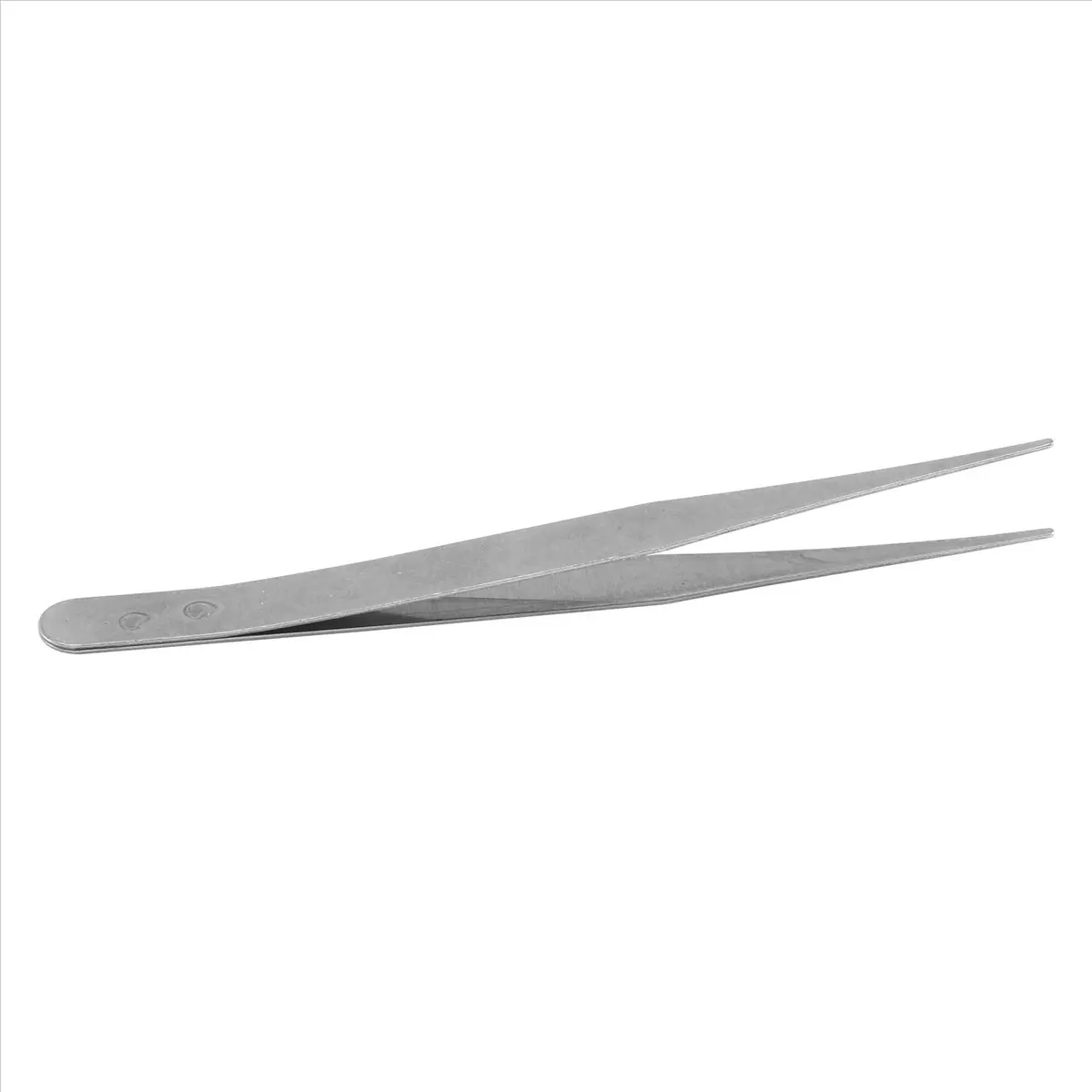 ✼Fine Point Silver Tone Pointy Straight Tweezers 4 1/2