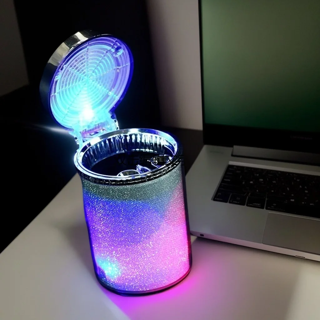 

LED Car Ashtrays – Colorful, Ventilated & Sealed Designs for Car Interior Decoration & Texture Style