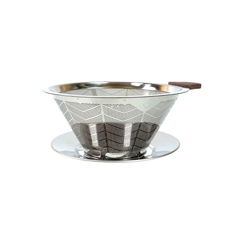 Home art Sten double wall coffee Lipper silver W02B-115S