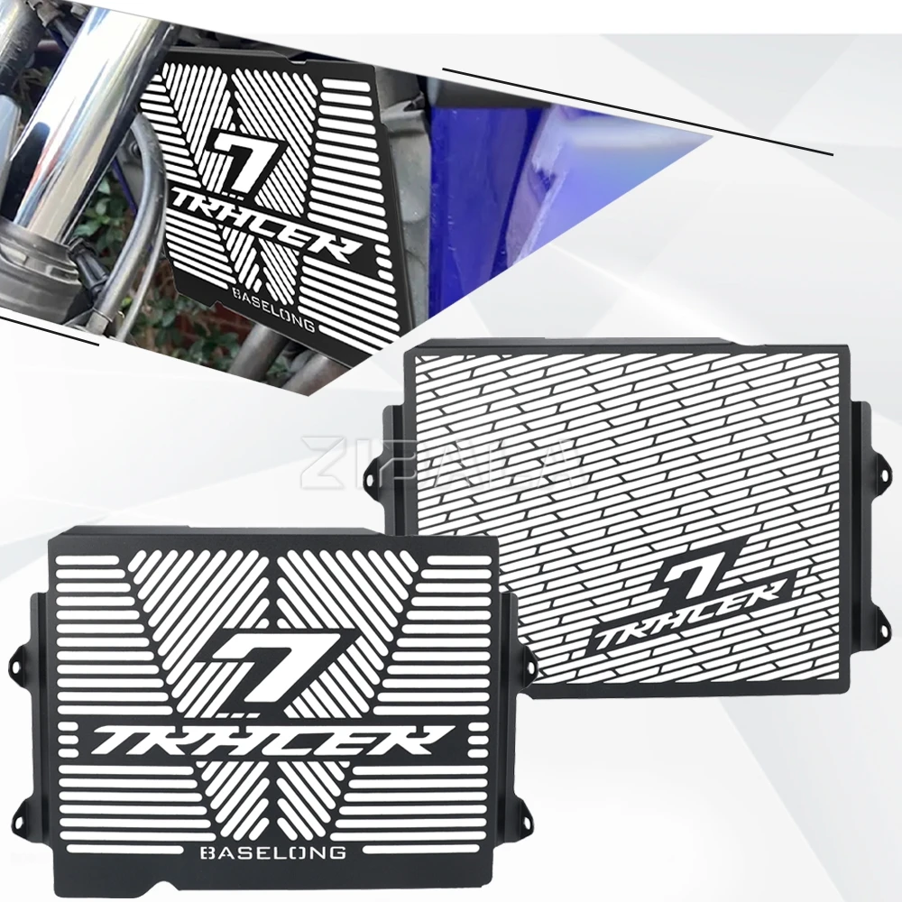 ZIBALA Motorcycle Radiator Grille Guard Cover Grill Oil Cooler Guard Protector FOR YAMAHA Tracer 7 TRACER 7 GT 2021 - 2027 2026