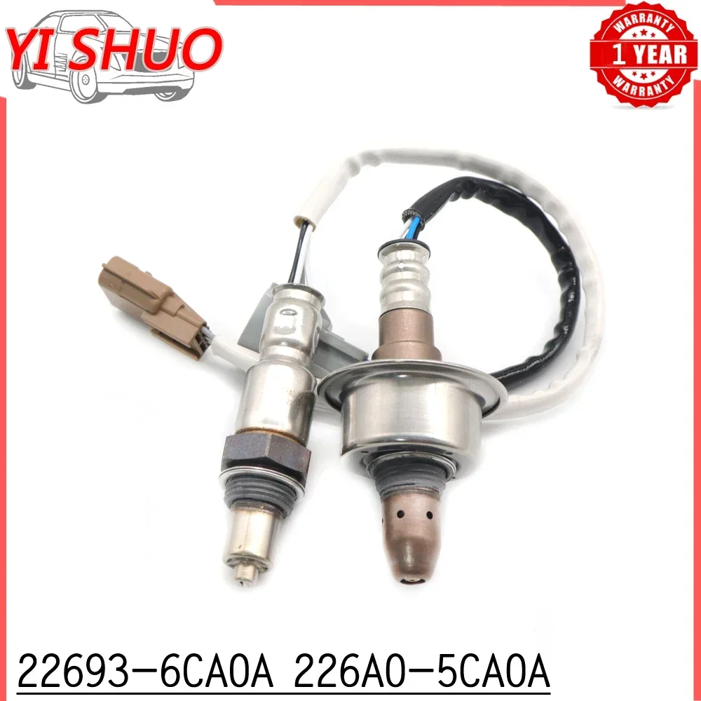 Car Front Rear Air Fuel Ratio Lambda O2 Oxygen Sensor for Nissan Murano Rogue Infiniti Q50 Q60 16-23 22693-6CA0C 226A0-5CA0A