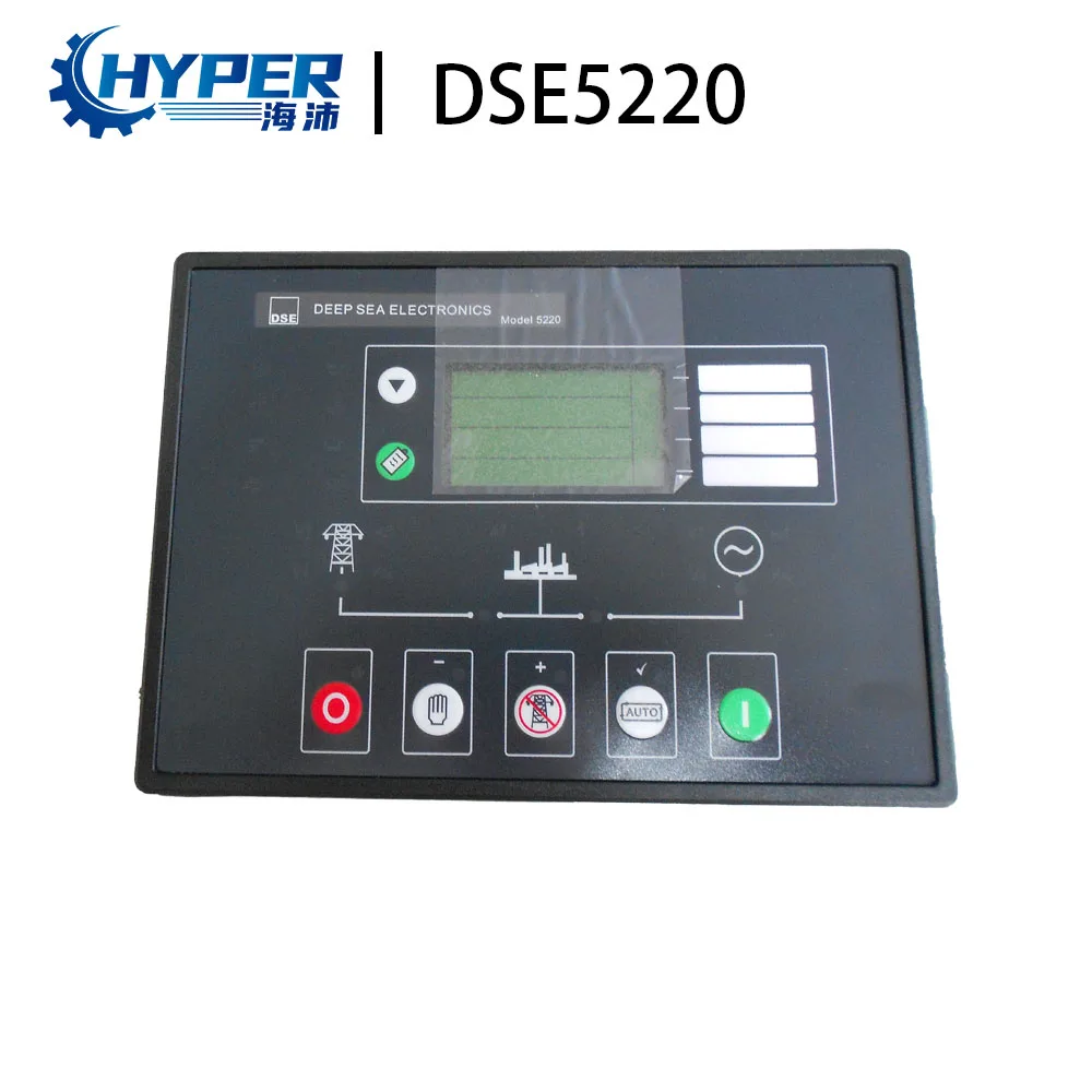 Genuine DSE5220 Deep Sea Genset Electronic Controller Module Control Panel Auto Star LCD Display for diesel engine