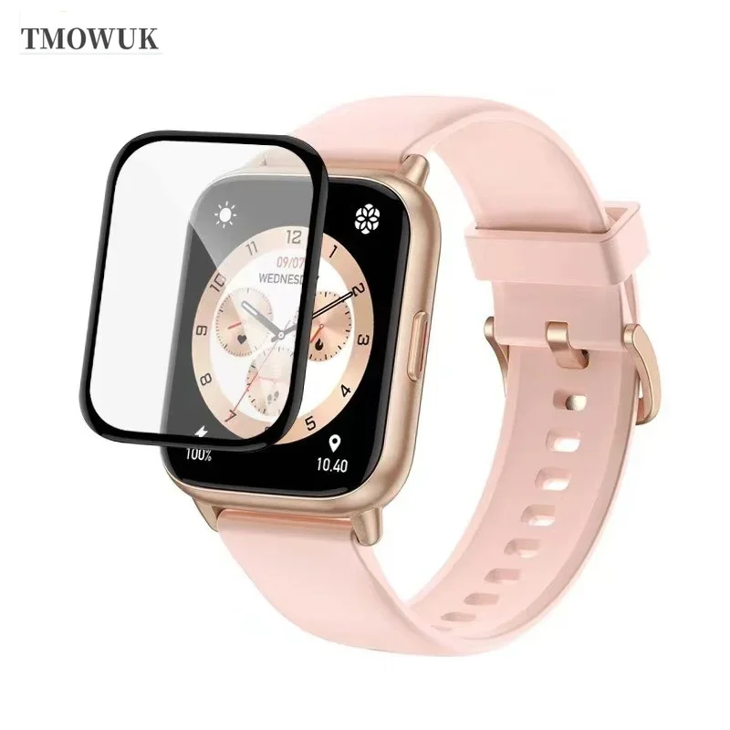 For Amazfit BIP 3 5 6 U Pro Active Unity GTS 2E 2 3 4 MINI, Long-Lasting Full Cover Screen Film With 3D Curved Edge Guard