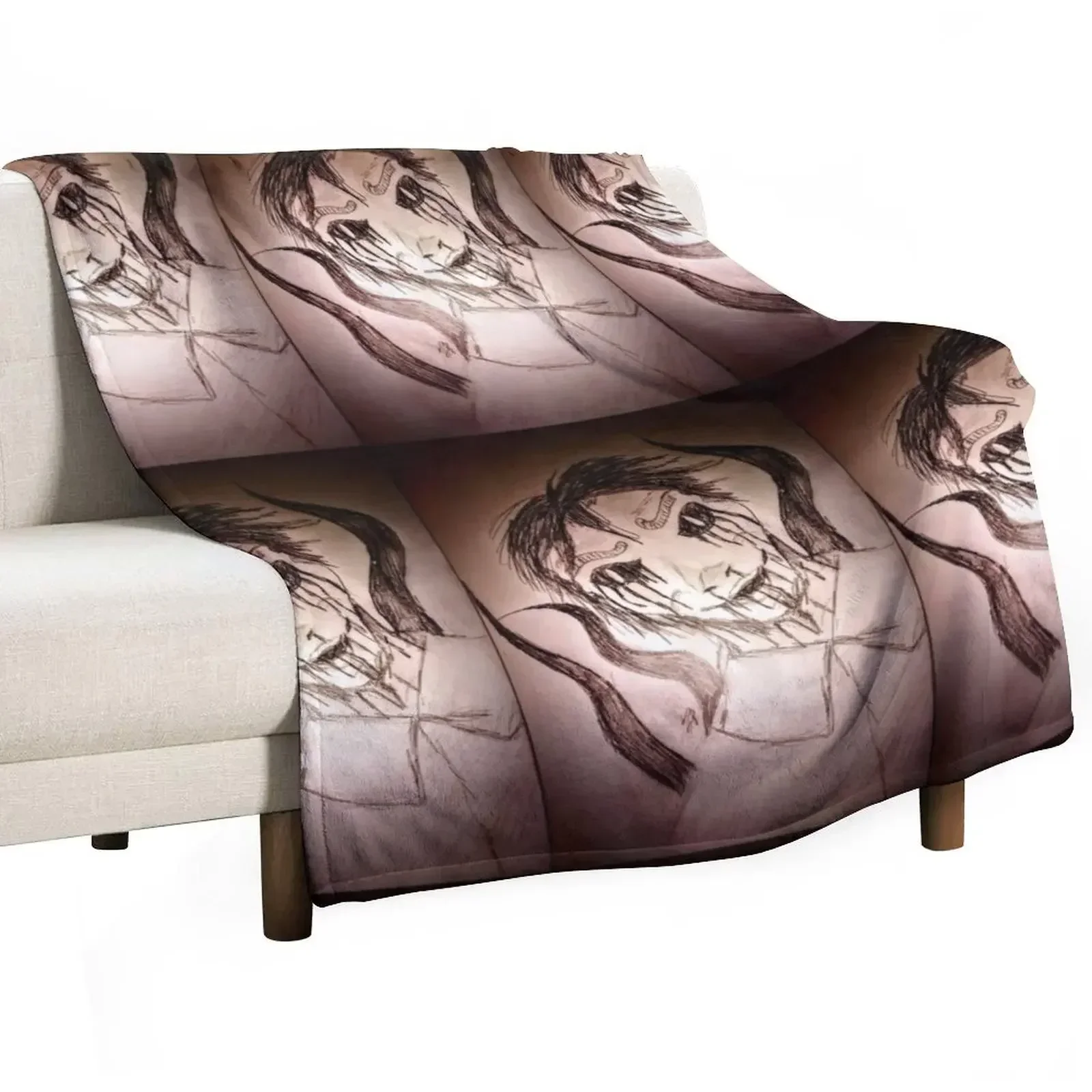 

SCP 035 Throw Blanket Cozy Throw Blanket Birthday Gift for Him Her