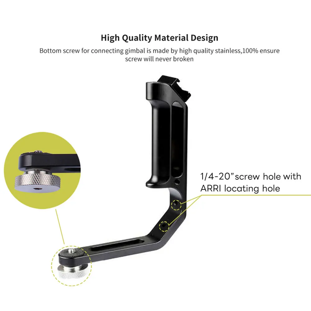 Gimbal Accessories L Handle Magic Arm With 3 Hot Shoe Mount