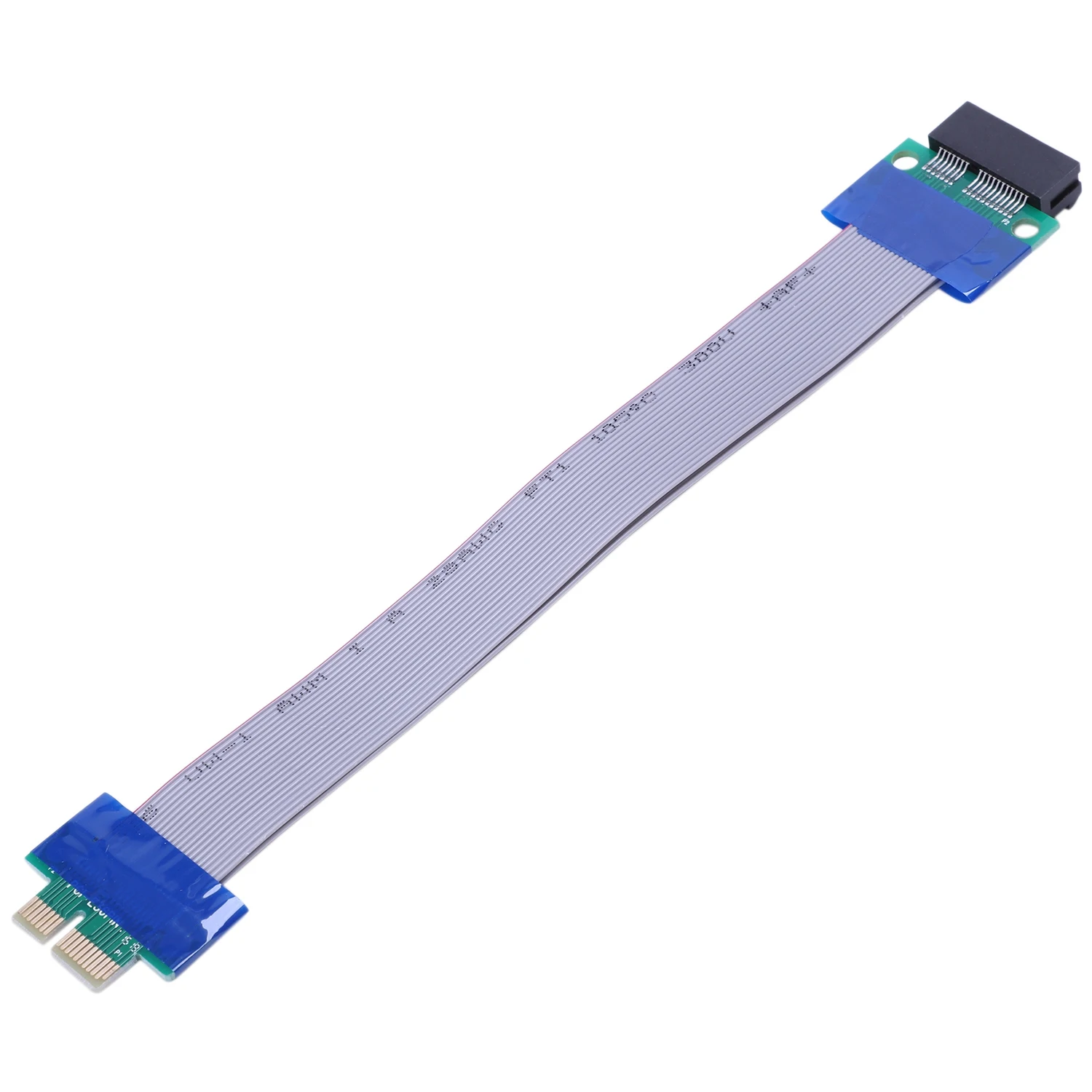 T35C PCI-Express PCI-E 1X Riser Card Flex Extender Extension Cable for PC