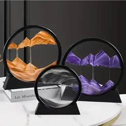  Dynamic Sand Art - Hypnotic 3D Design with Moving Sand for Creative Painting and Sculpture -Home or Office Desktop Decoration