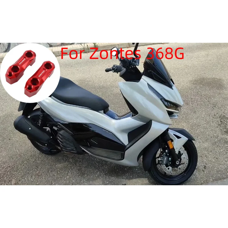 

for Zontes368G 501G modified faucet with extended function, fixed upper cover, aluminum alloy handlebar accessories