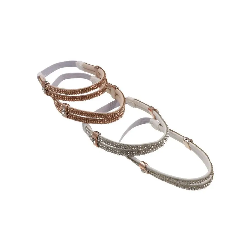 Prevent Falling Off Elastic Fixing Straps Anti-slip Straps Fashion High-heel Shoelaces Easy Installation Rhinestone