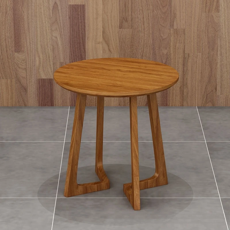 

Modern Restaurant Café Tables Living Room Homestay Shop Round Café Tables Retro Wood Furniture Omschrijving MH40ZZ