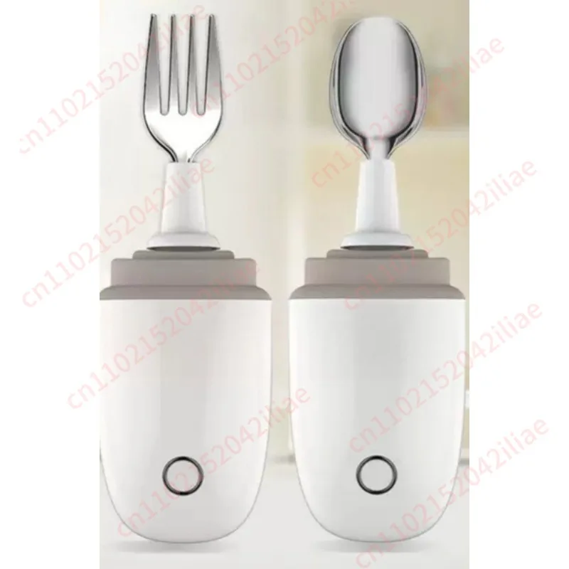 The smart anti-shake spoon helps Parkinson's hand tremors and elderly people eat utensils while eating