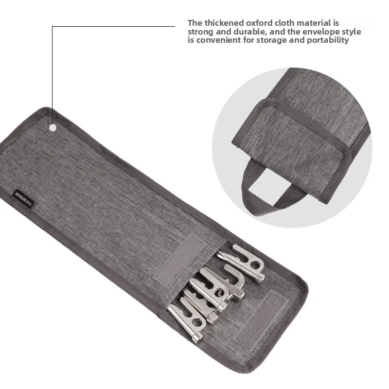 

Сумка для хранения аксессуаров для кемпинга на открытом воздухе, портативная палатка для кемпинга, молоток, напольная сумка для хранения ногтей, набор инструментов, сумка для мелочей