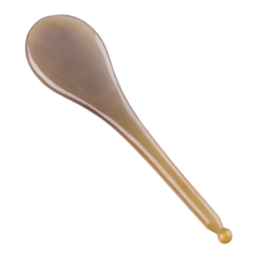 

1pc Facial Gua Sha Massage Face Scraping Board Beauty Horn Guasha Board Skincare Instrument Skin Smoothing Blood Circulation