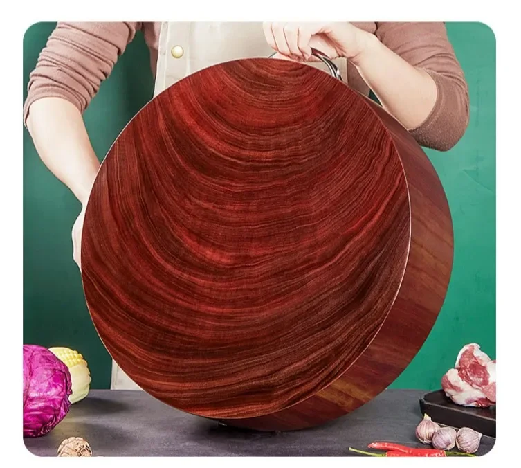 

Супертолщая разделочная доска из черного палисандра Master Collection, изготовленная из цельного дерева! !