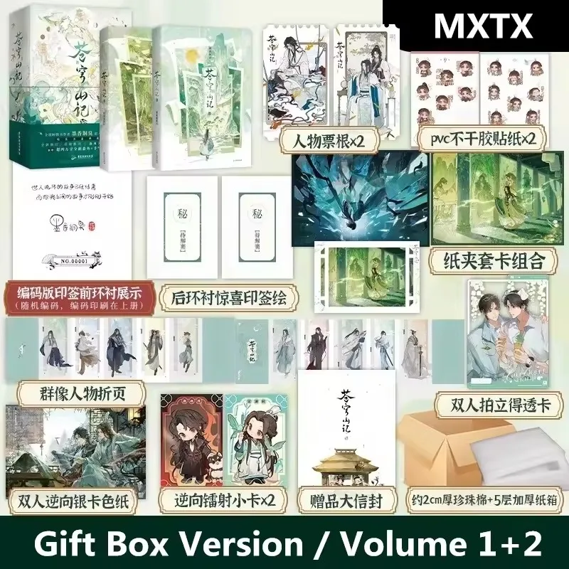 

Cang Qiong Shan Ji Vol 1+2 от Mo Xiang Tong Xiu — система самосохранения злодея, древний китайский фэнтезийный роман