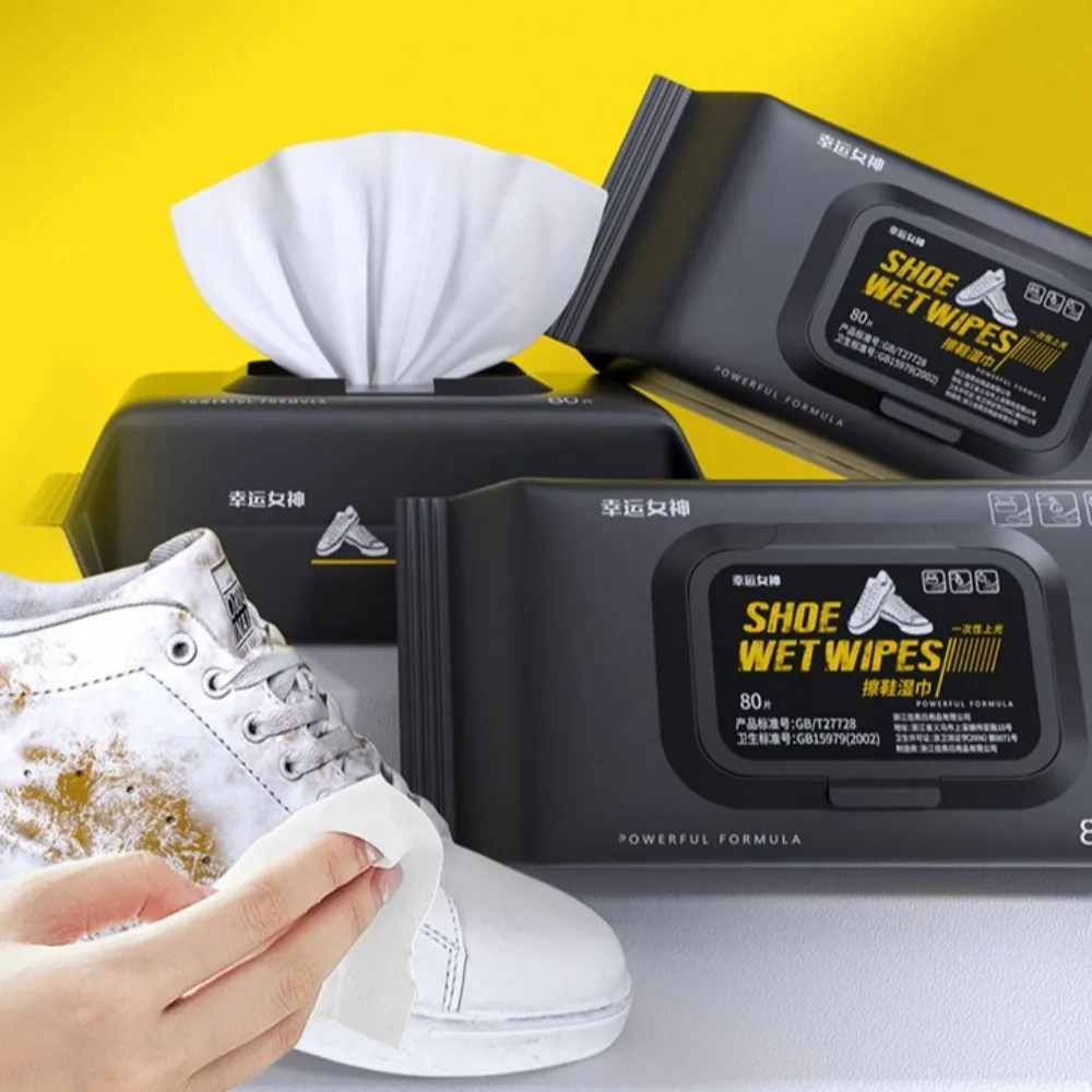 

12/30/80 шт./пакет, одноразовые салфетки для обуви, чистящее средство, моющее средство, уход, влажные быстрые салфетки, белые салфетки для обуви, удаляет грязь, пятна