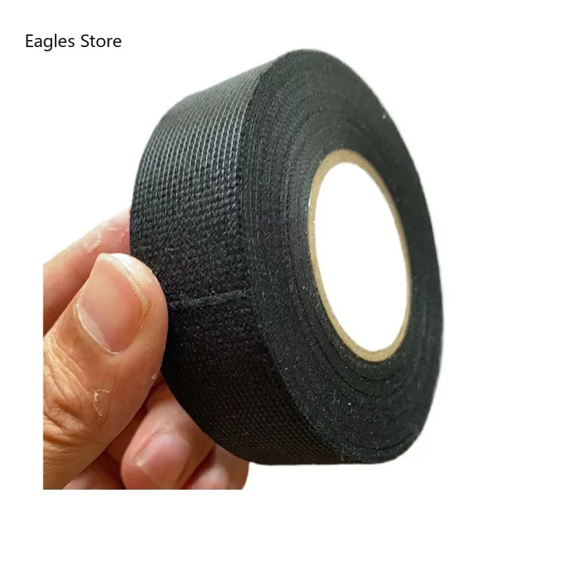 15Meter Flannel Adhesive Cloth Fabric Tape Heat-resistant Velvet Harness Wiring Tape Electrical Heat Automotive Cable Protection