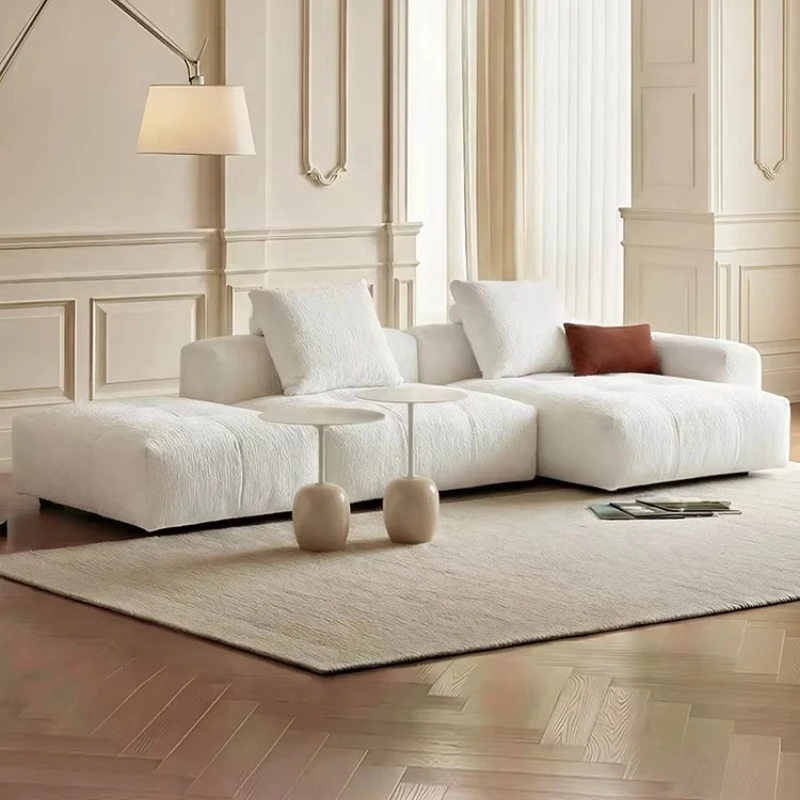 

Модульный тканевый диван Pixel, для гостиной, новинка 2026 года, в средневековом стиле, кремовый, угловой, комбинация из шенилла и ткани «Принцесса»