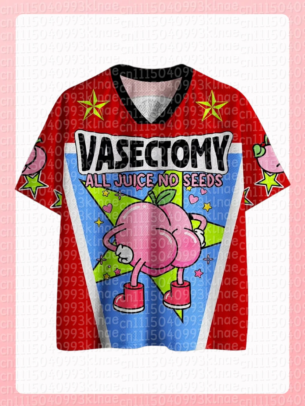 Y2K Funny Peach Graphic Family Matching Outfits Meme Quote Print Jersey Retro Cyberpunk Parent-Child T-Shirt Casual Family Look